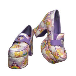 Care Bears YRU Deelite Lavender Heels Women’s 5M Cartoon Costume Heel 4.5”